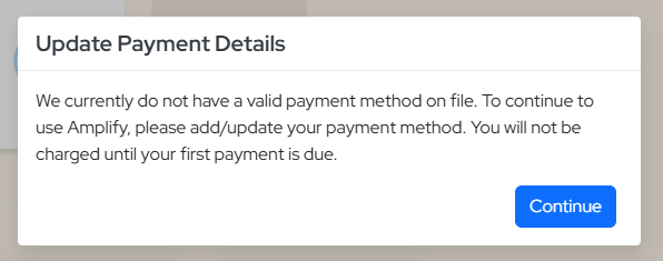 Amplify-Dashboard-Update-Payment-Details-Message.png